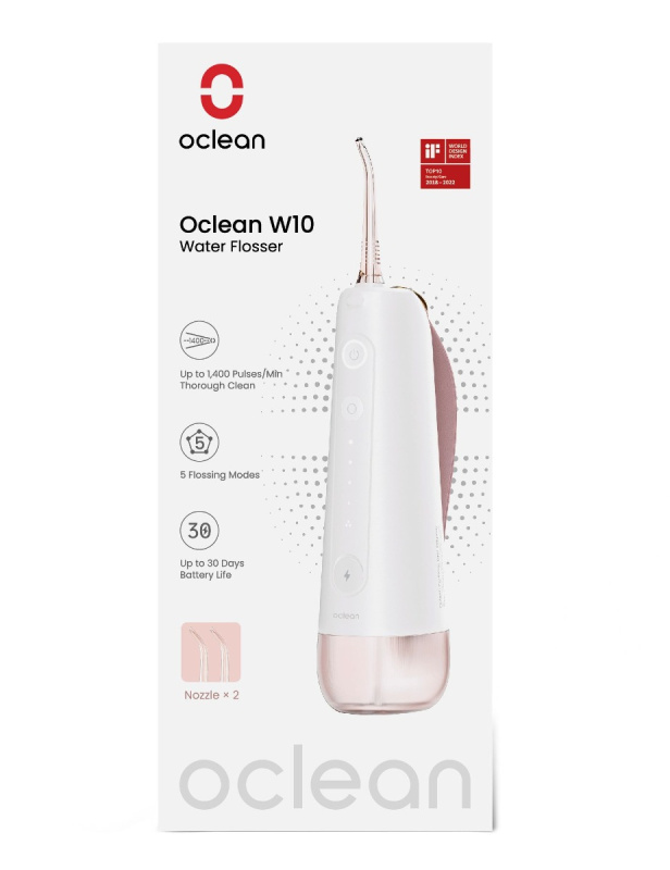Oclean W10 ústní sprcha Pink 1 ks