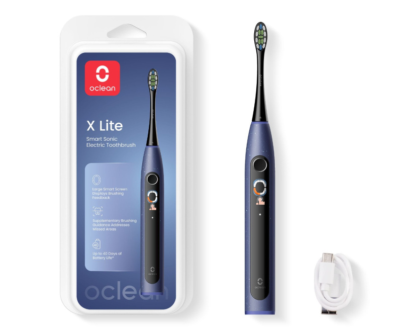 Oclean X Lite sonický zubní kartáček Dark Blue 1 ks