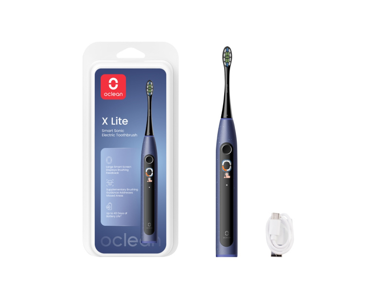 Oclean X Lite sonický zubní kartáček Dark Blue 1 ks