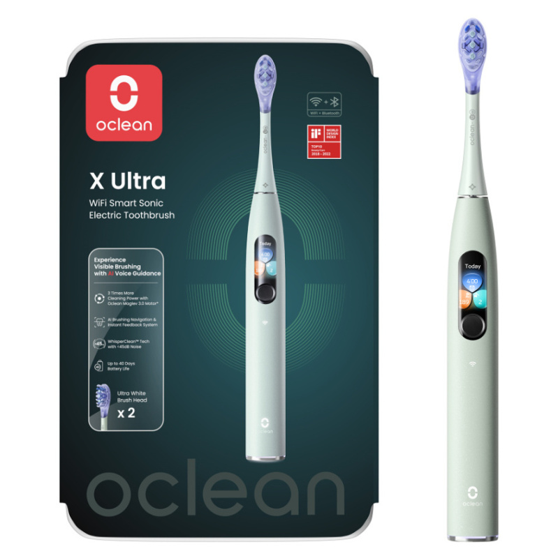 Oclean X Ultra sonický zubní kartáček Green 1 ks