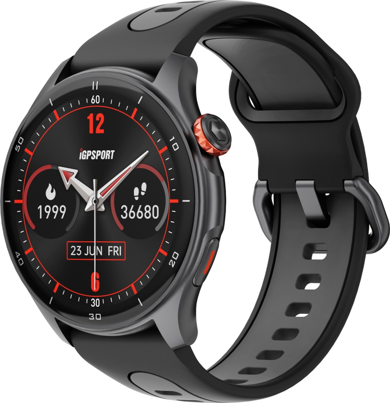 hodinky sportovní iGPSport LW10, Dark Black