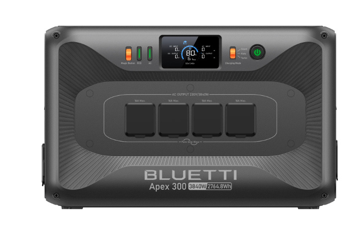 BLUETTI CZ BLUETTI Apex 300 – univerzální bateriová stanice 3.840W / 2.764,8Wh