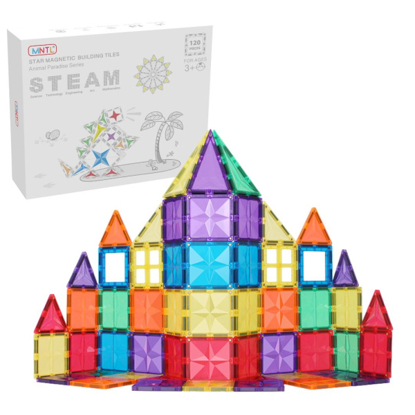 MNTL - Magnetická stavebnice Animal Paradise 120 ks MNTL