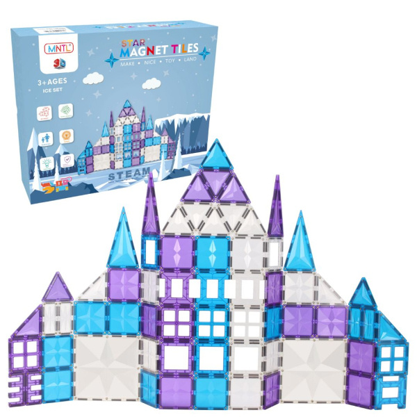 MNTL - Magnetická stavebnice ICE - 120 ks MNTL