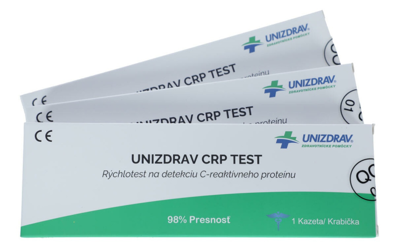 1x CRP test UNIZDRAV profesionální