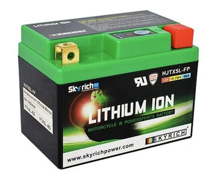 Motocyklová baterie 12V / 1,6Ah SKYRICH Lithium HJTX5L-FP