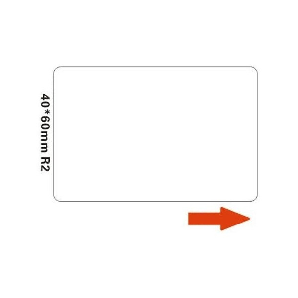 Niimbot štítky R 40x60mm 125ks pro B21, B3S, B1 bílé