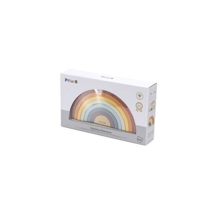 Dřevěná duha puzzle VIGA PolarB Montessori