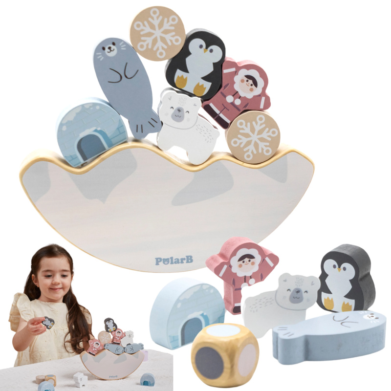Viga PolarB hra baby balanční ledová kra