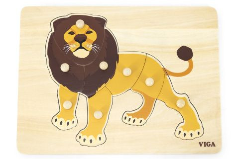 Viga 44602 Montessori Puzzle lev
