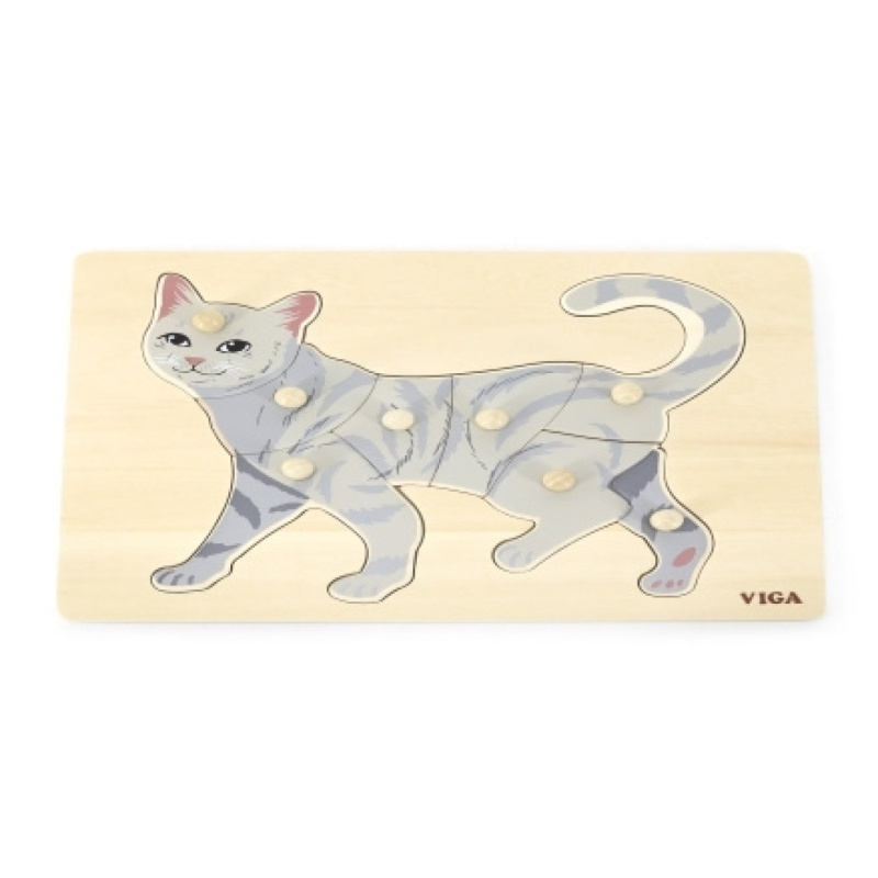 Lamps montessori vkládačka kočka