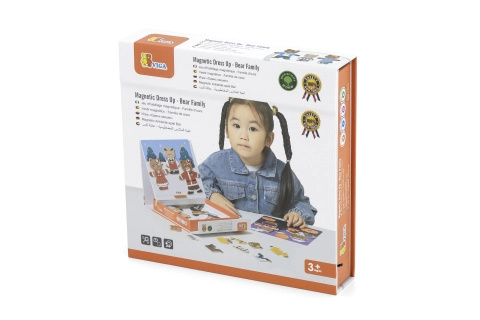 Detoa magnetické puzzle Medvědi