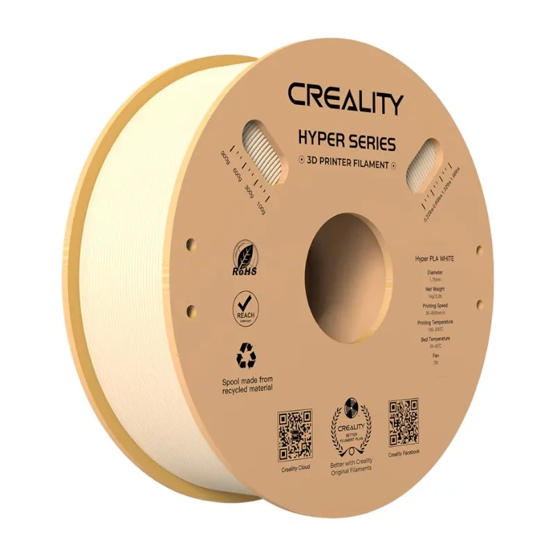 Creality Hyper PLA filament 1,75 mm 1 kg béžová Béžová