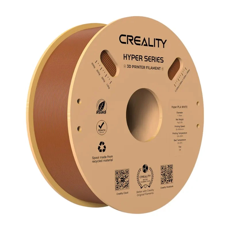Creality Hyper PLA filament 1,75 mm 1 kg hnědá Hnědá