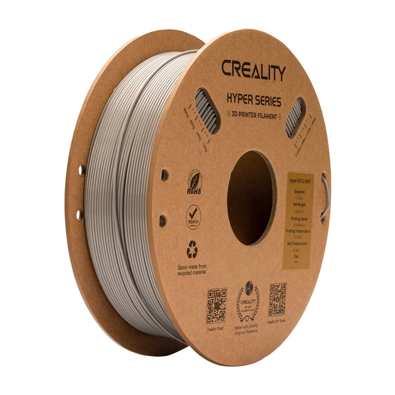 Filament creality hyper petg šedý 1,75 mm