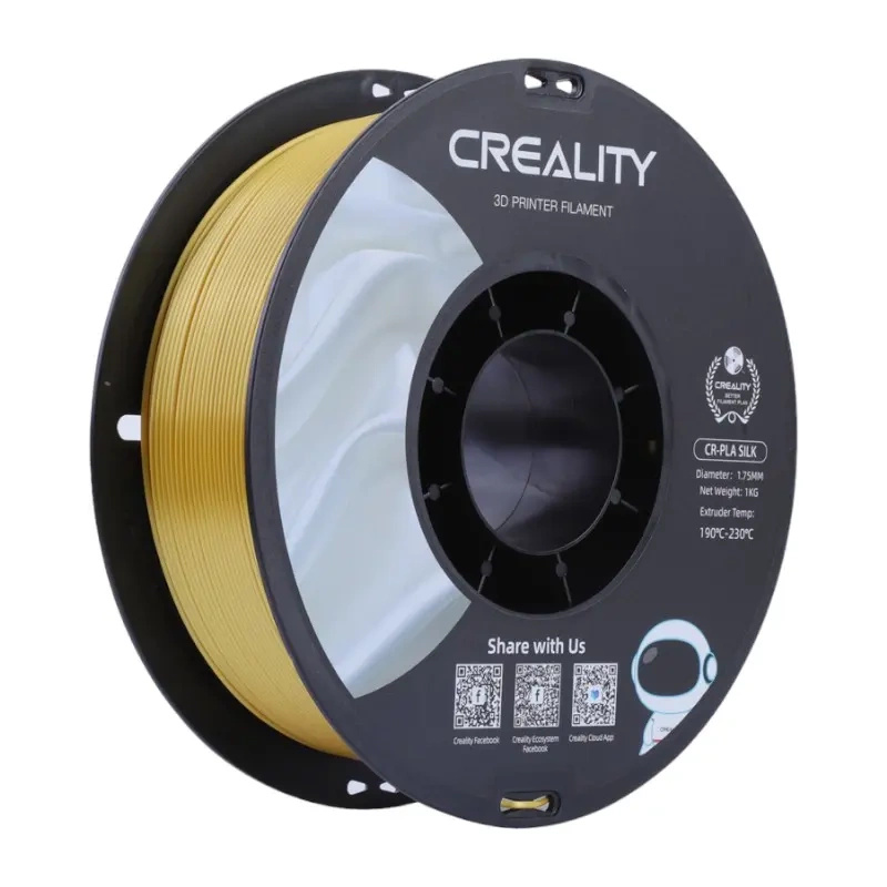 Creality CR-Silk filament 1,75 mm 1 kg zlatá Zlatá