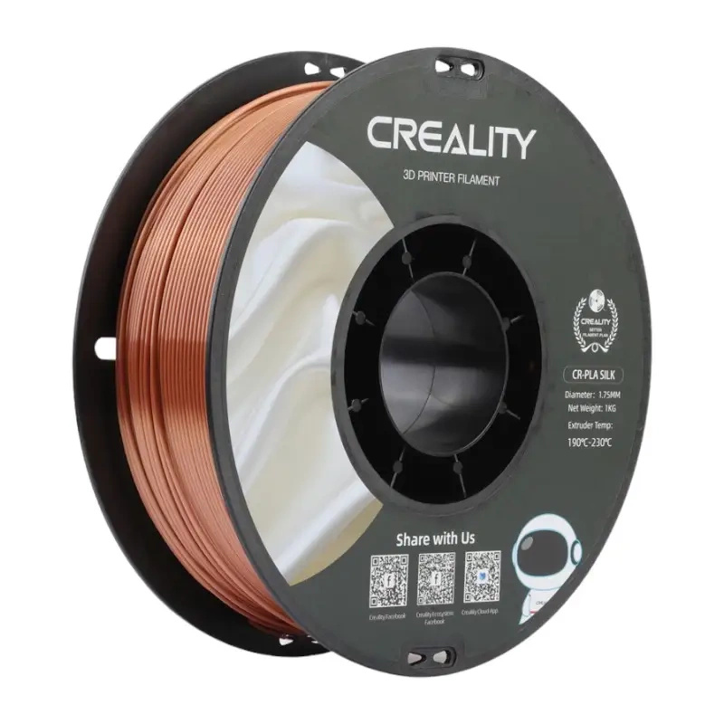 Creality CR-Silk filament 1,75 mm 1 kg měděná Měděná