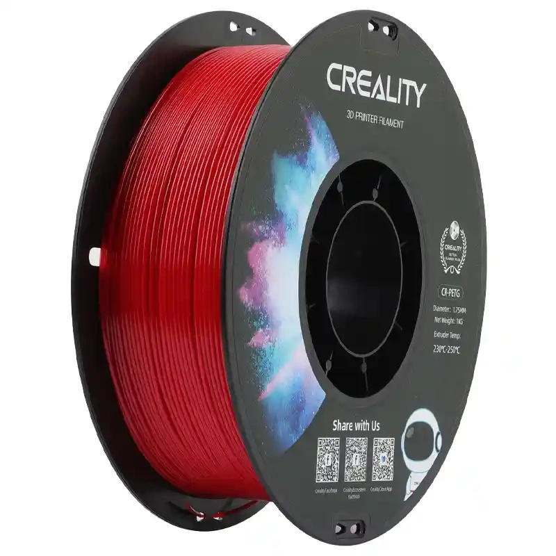 Creality CR-PETG filament 1,75 mm 1 kg červená Červená
