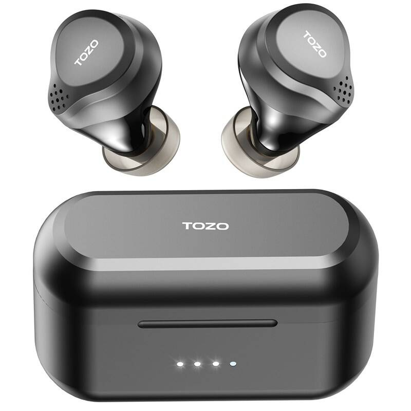 Bezdrátová sluchátka TOZO NC7 Pro / Bluetooth 5.3 / výdrž 32 hod. / černá Varianta: ivi1