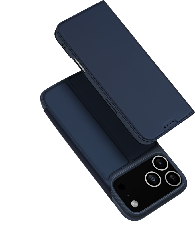 DuxDucis Knížkové pouzdro na iPhone 17 Pro MAX - DuxDucis, SkinPro Blue