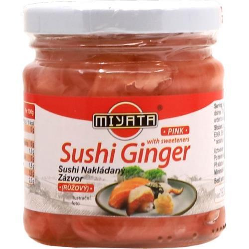 Miyata sushi nakládaný zázvor růžový 190g