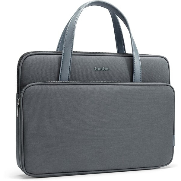 Brašna na MacBook Pro 14" tomtoc Premium - šedá
