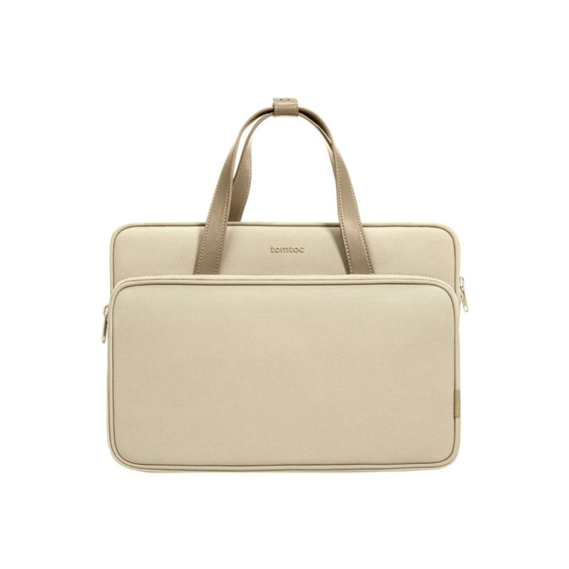 tomtoc Shoulder Bag 14" a 13" MacBook Pro / Air khaki, TOM-H22C1K1