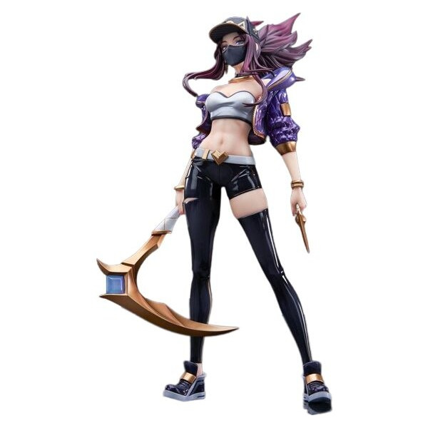Soška League of Legends - K/DA Akali 1/7 Vícebarevná