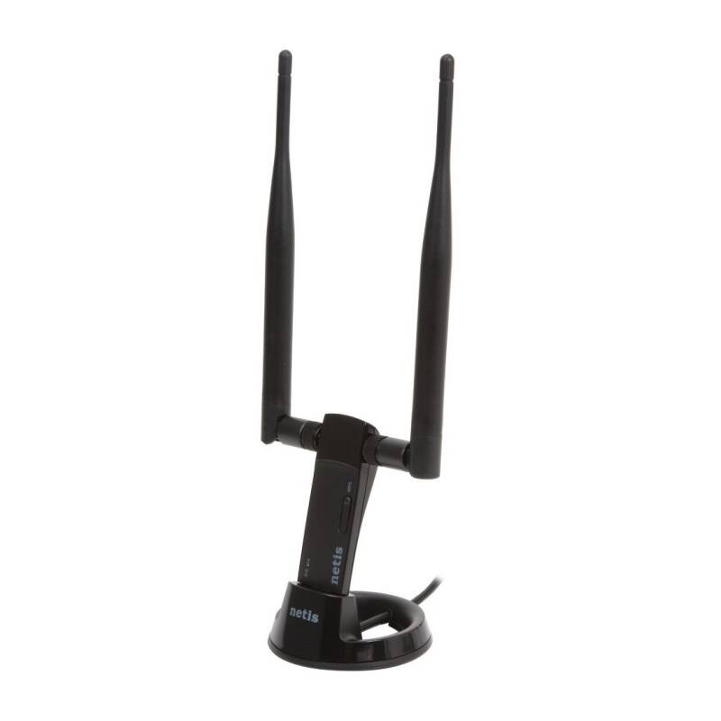 Wi-Fi USB adaptér Netis WF2190 / AC1200 / USB 3.0 / 2,4 a 5 GHz / 2 antény / černý Varianta: ivi1
