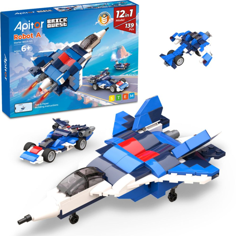 Apitor Robot A - Sada základních bloků 12 v 1