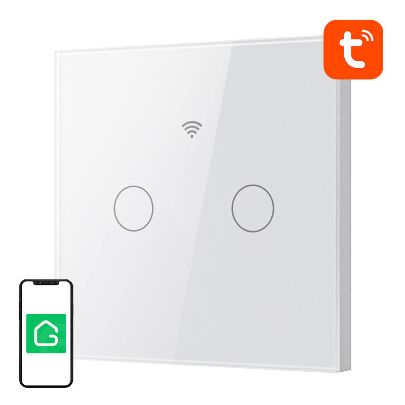 chytrý Touch WiFi světlo Switch Gosund SLS2 (Optional N, Dual) Tuya