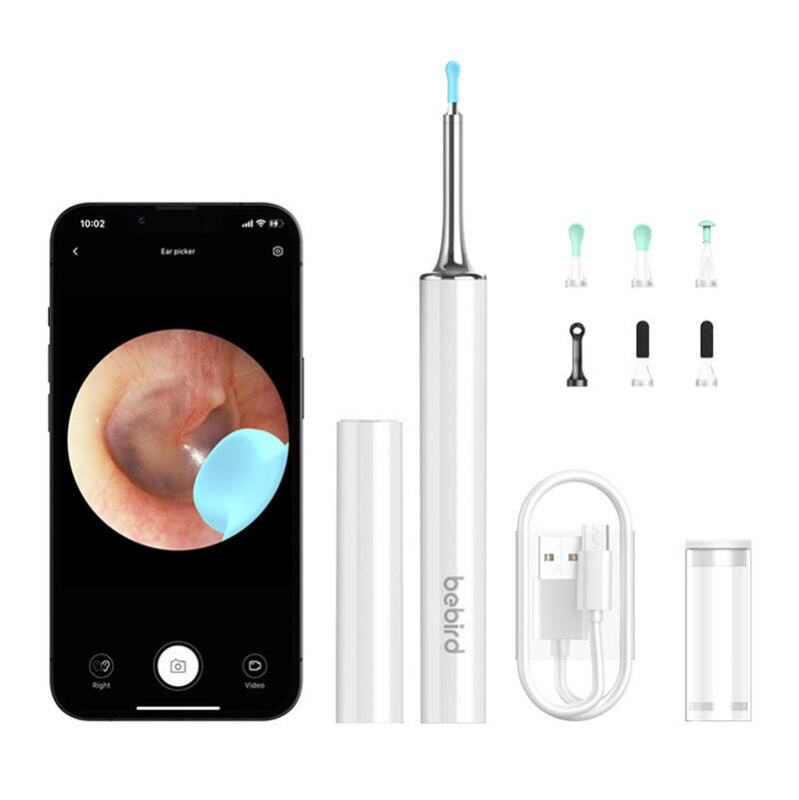 Smart Visual Ear-Clean Rod Bebird T15 white Barva: Bílá
