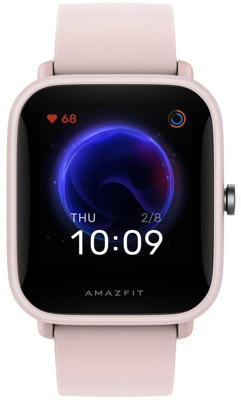 Chytré hodinky Amazfit Bip U Pro / 1,43" (3,6 cm) TFT LCD displej / 320 x 302 px / Bluetooth 5.0 / růžová Varianta: ivi1