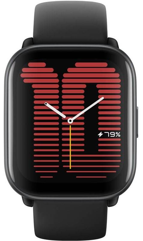 Amazfit Active chytré hodinky černé