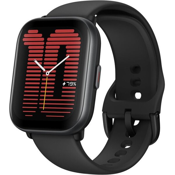 Amazfit Active chytré hodinky černé