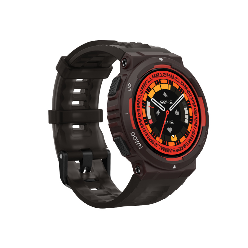 Amazfit Active Edge chytré hodinky barva Lava Black 1 ks