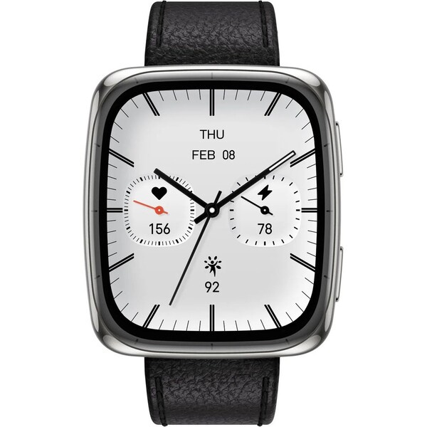 Amazfit Active 2 Square NFC Premium Černá