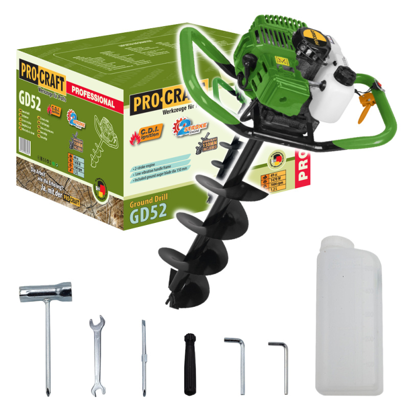 Procraft GD52 - půdní vrták