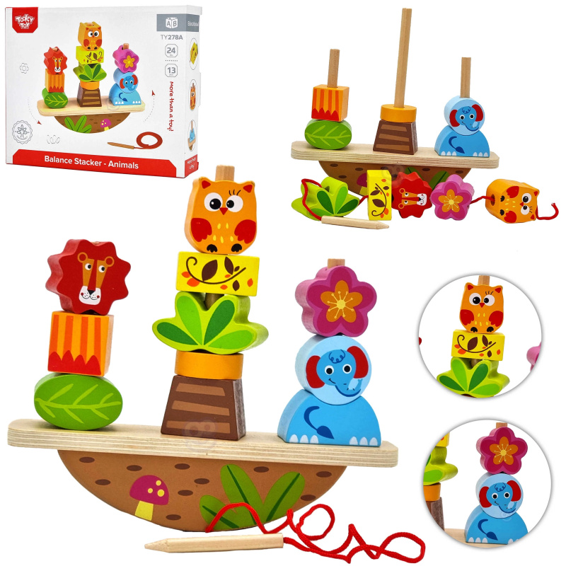Tooky Toy Balancující zvířátka