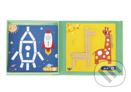 Magnetická logická skládanka Tooky Toy