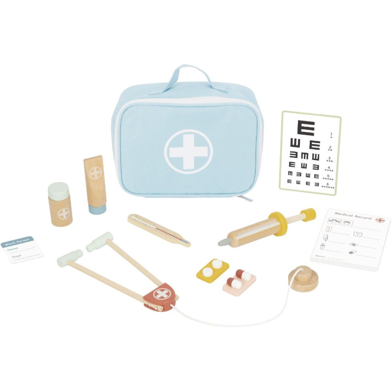 Dřevěný doktorský set