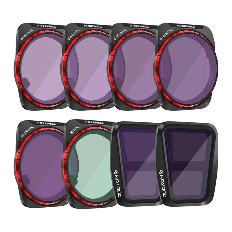 Freewell Filtry All-Day pro DJI Air 3 (8-Pack) FW-A3-ALD