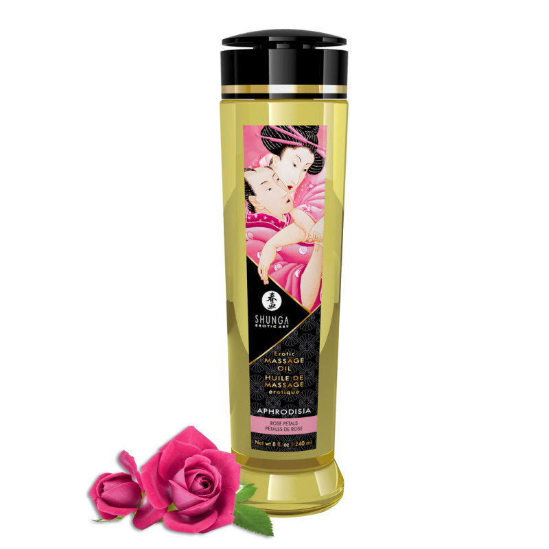 Shunga Erotic Massage Oil Aphrodisia Roses 240ml