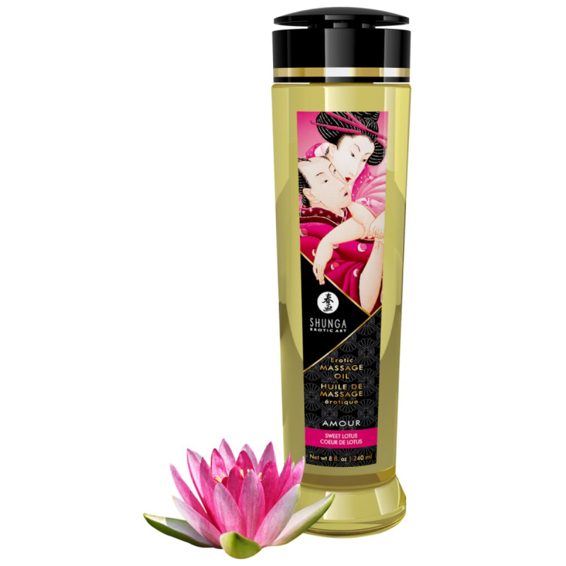 Shunga Erotic Massage Romance Strawberries & Champagne 240 ml