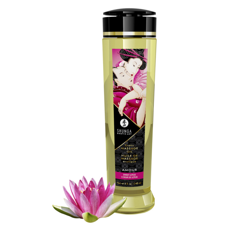 Shunga Erotic Massage Romance Strawberries & Champagne 240 ml