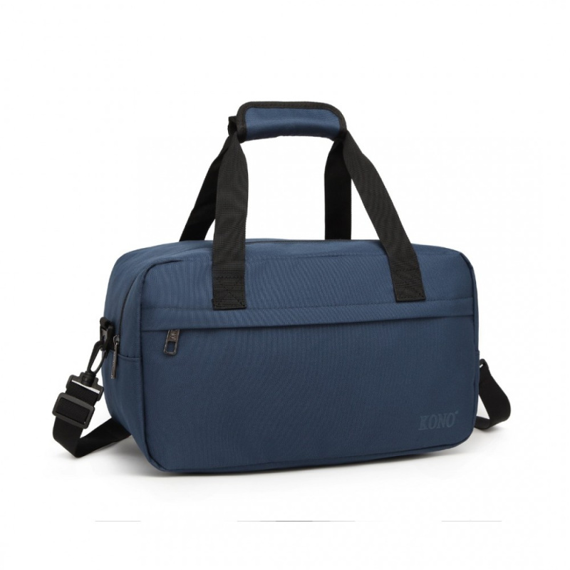 Kono E1960S Cestovní taška Modrá navy 35cm 10L
