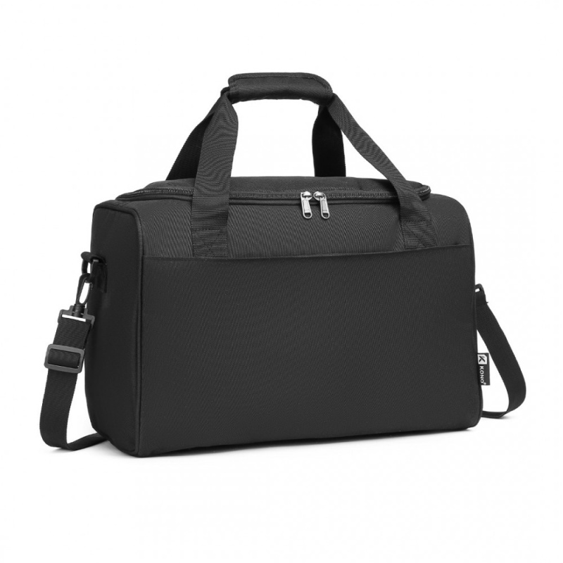 Kono E2016S Cestovní taška Černá 40cm 17L