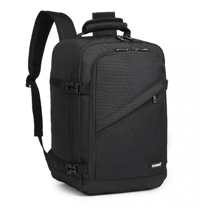 KONO Batoh na notebook 15.6" Černý 40cm 20L
