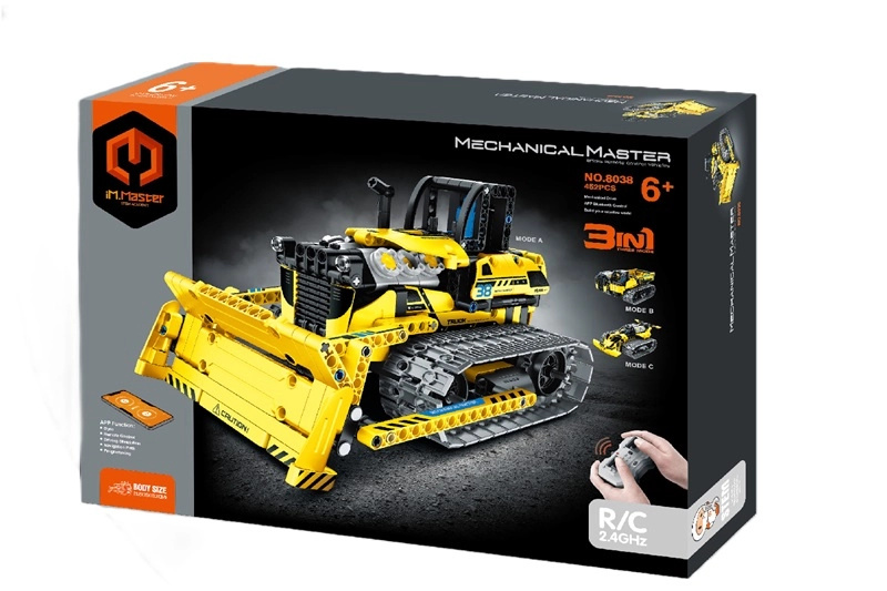 IM.Master RC robotický buldozer 3v1 na dálkové ovládání (452 dílků)