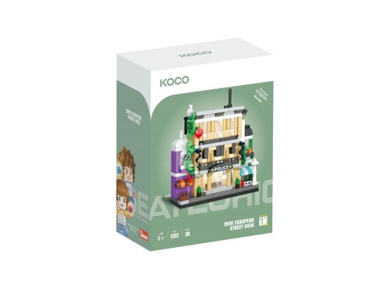 KOCO Stavebnice mini Policejní stanice 309 ks